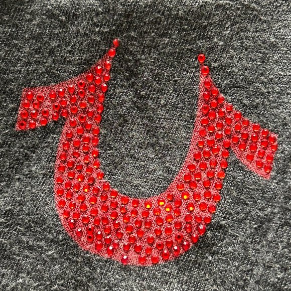 🇺🇸 True Religion Rhinestone Buddha T-Shirt (NWOT) - Picture 9 of 13